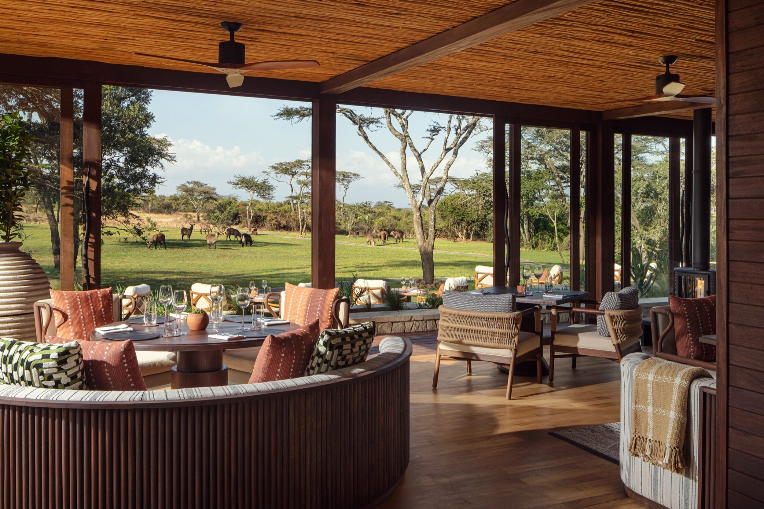A new JW Marriott camp brings wellness-led safari to Kenya’s Solio rhino reserve