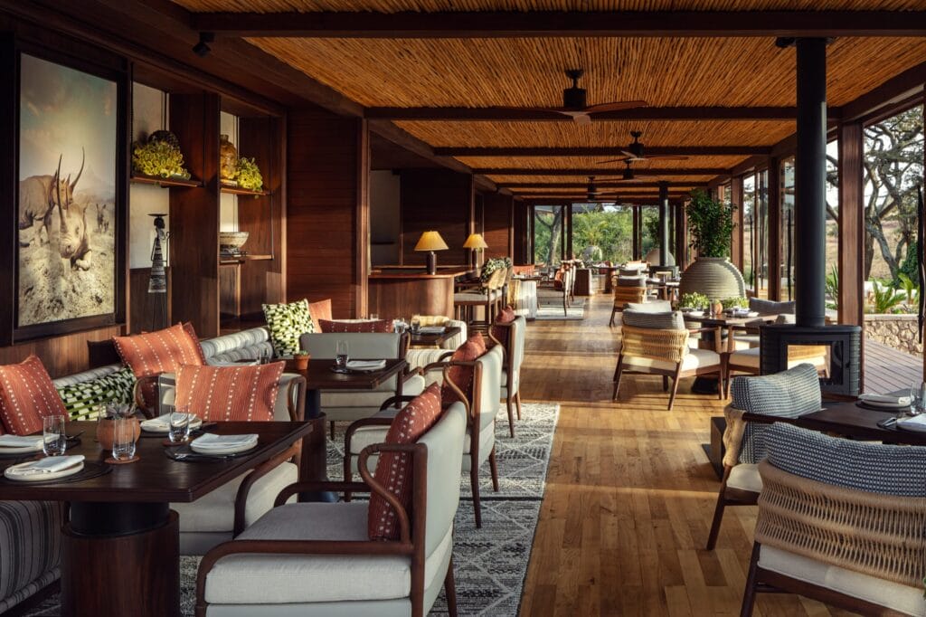 Mavuno Restaurant at JW Marriott Mount Kenya Rhino Reserve Safari Camp