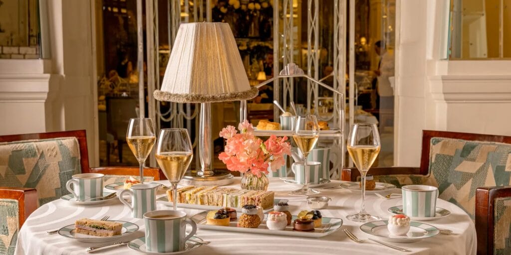 Afternoon Tea Spring at Foyer & Reading Room,  Claridge's London