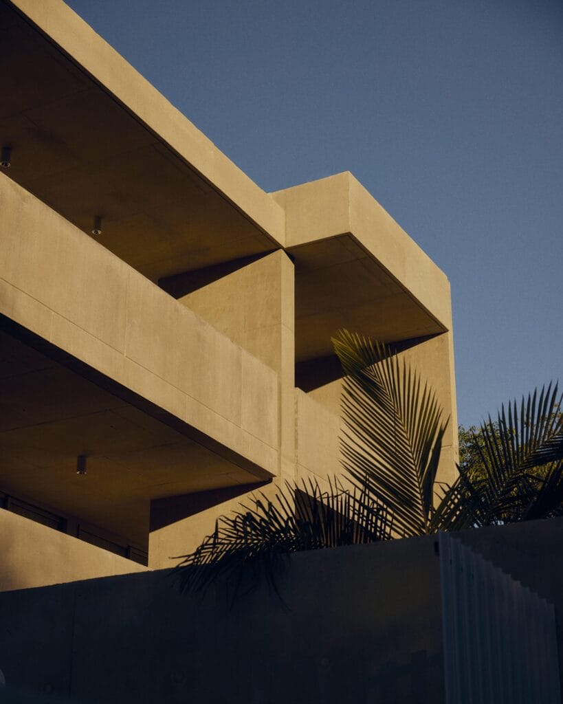 The Bonobo exterior, Jonson Street, Byron Bay. Credit: Sean Fennessy