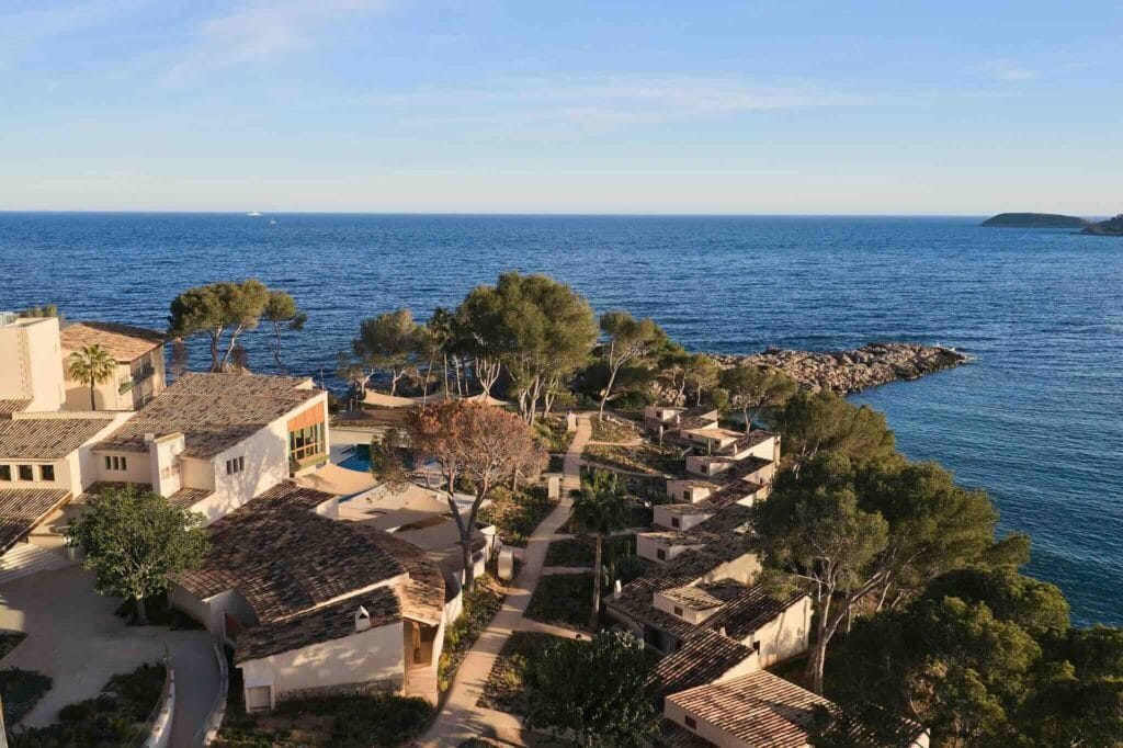 Mandarin Oriental Punta Negra Mallorca coastal views. Credit: Jack Hardy