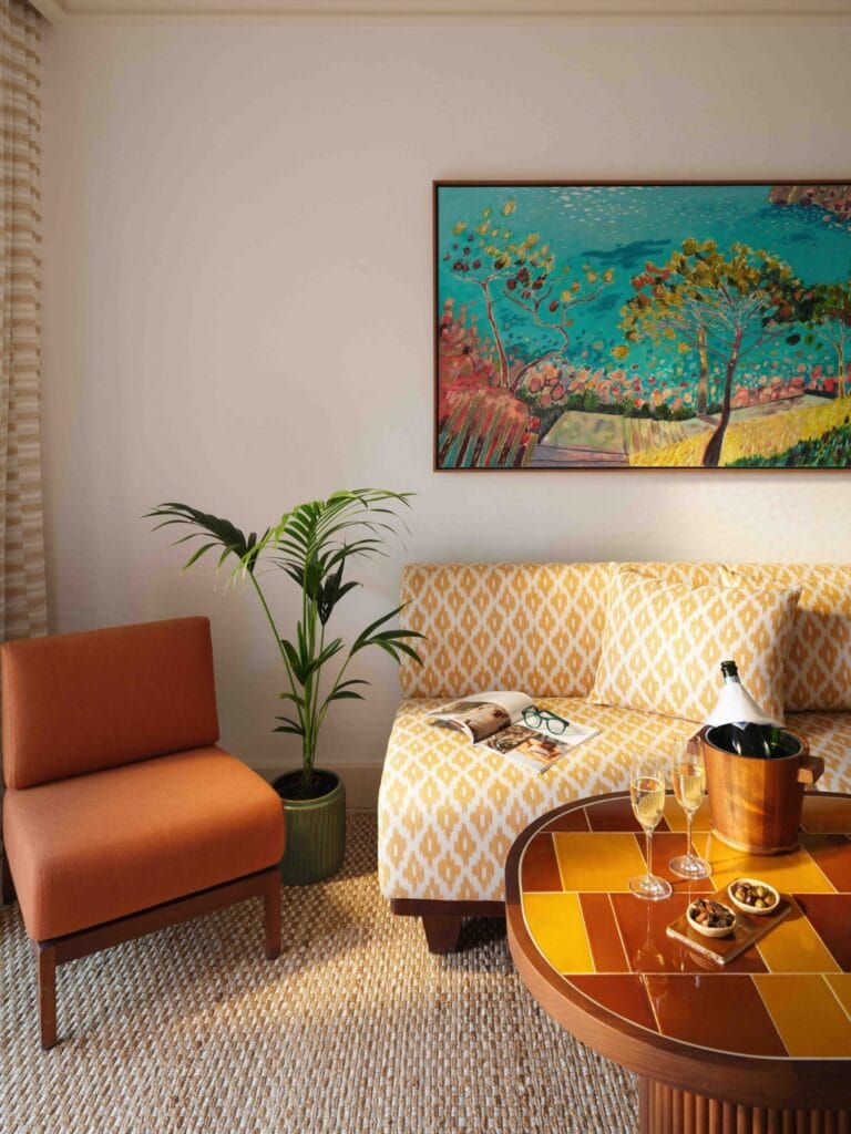 Mandarin Oriental Punta Negra Mallorca deluxe sea view suite. Credit: Jack Hardy