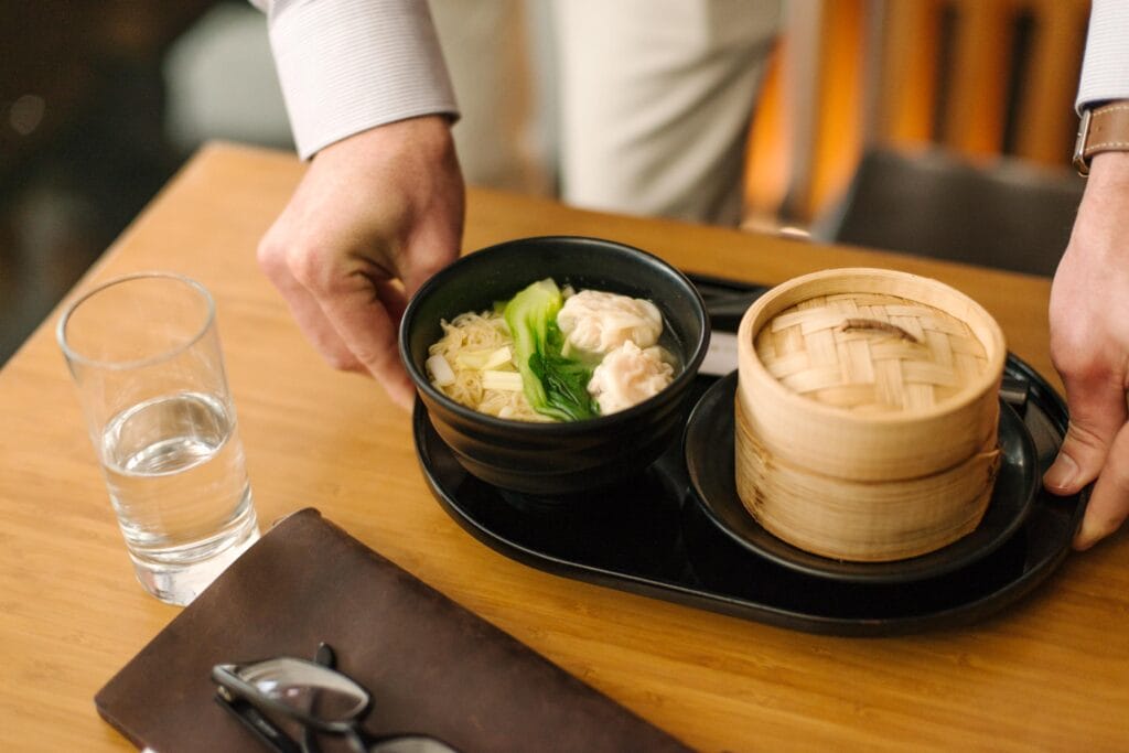 Noodle bar, The Pier.