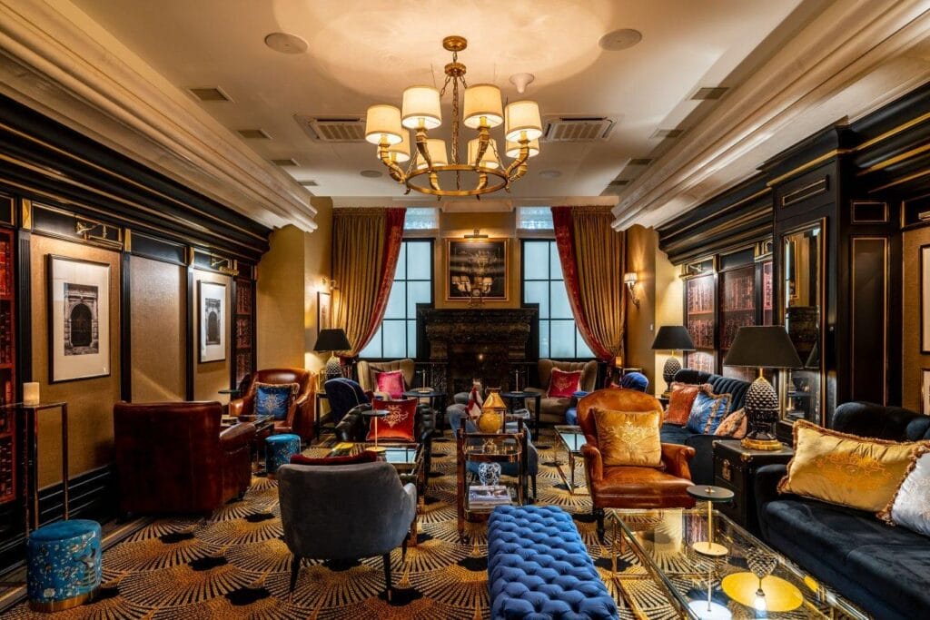 The Opus Lounge Bar at the Bachleda Luxury Hotel
