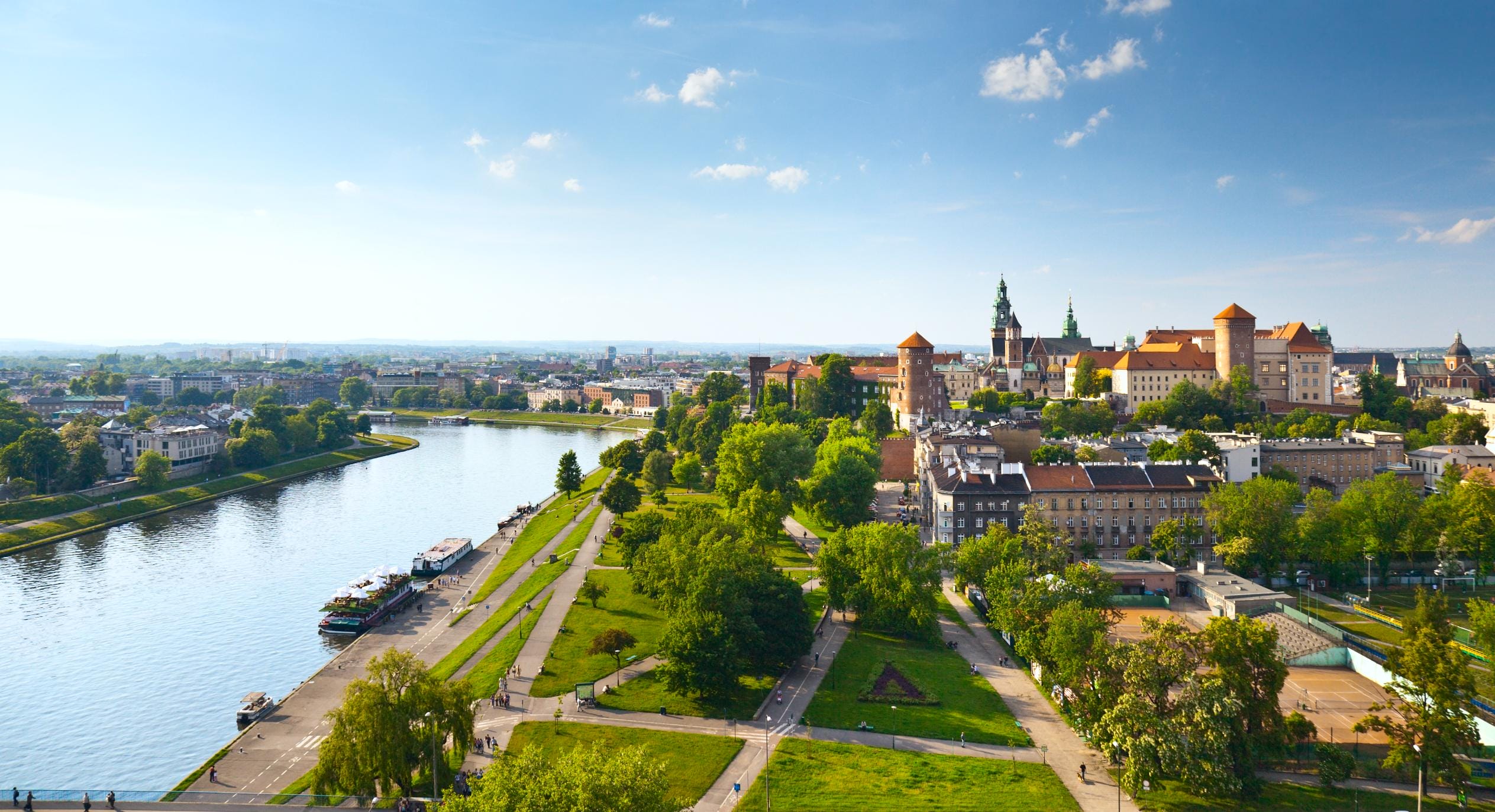 Historic Wawel Royal Castle and Cathedral in Kraków, a UNESCO-listed landmark of Polish royal history