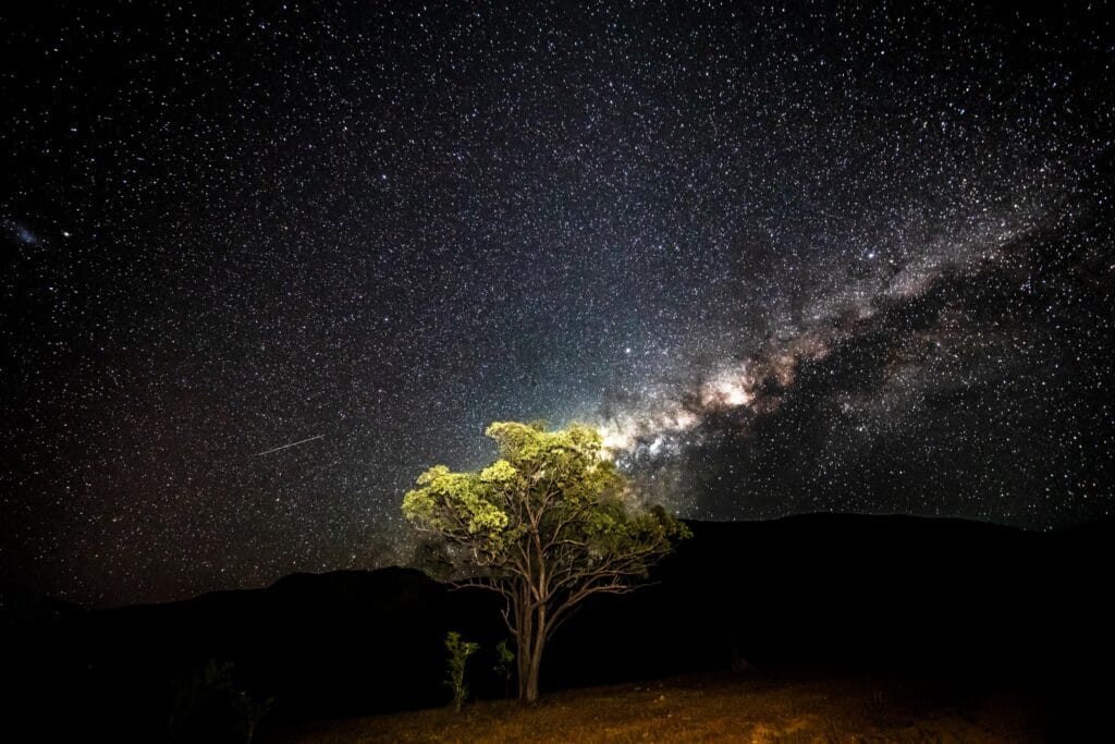 Dark sky at Mt Mulligan Lodge Northern Outback Queensland