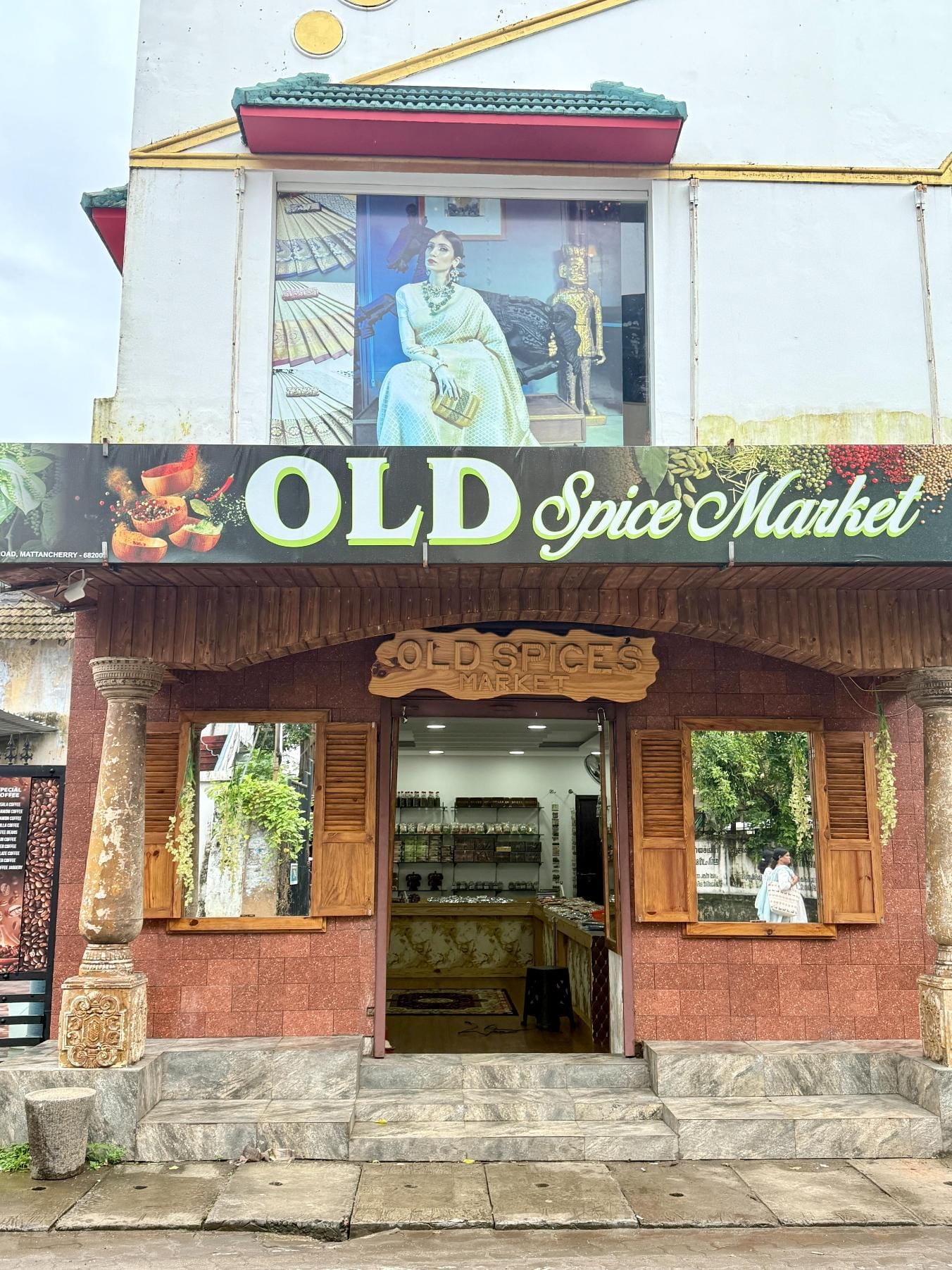 Old Spice Market located in Mattancherry, Kochi, Kerala