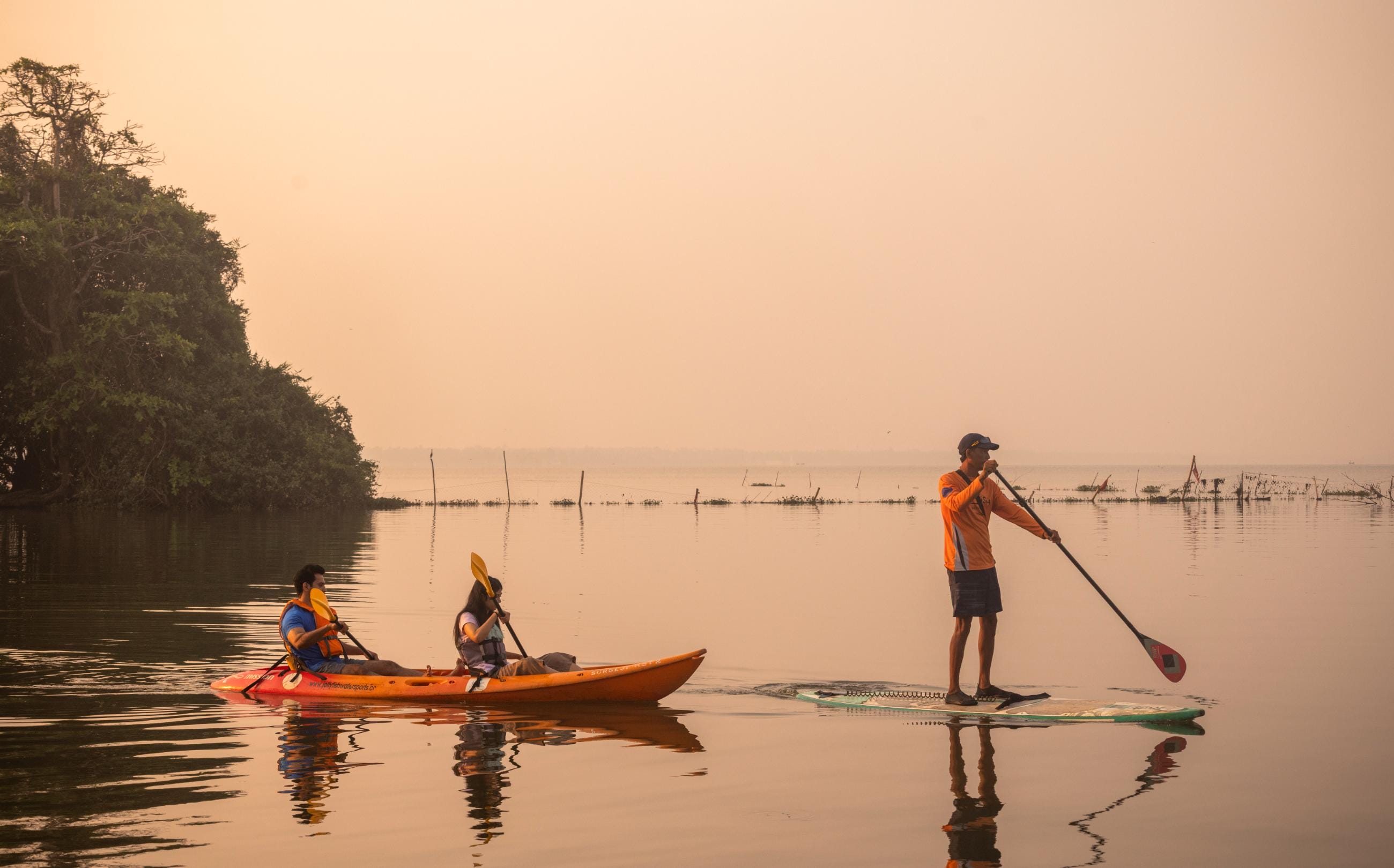 Backwater tour in Kerala