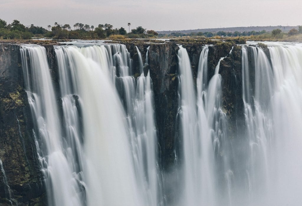View of Victoria Falls