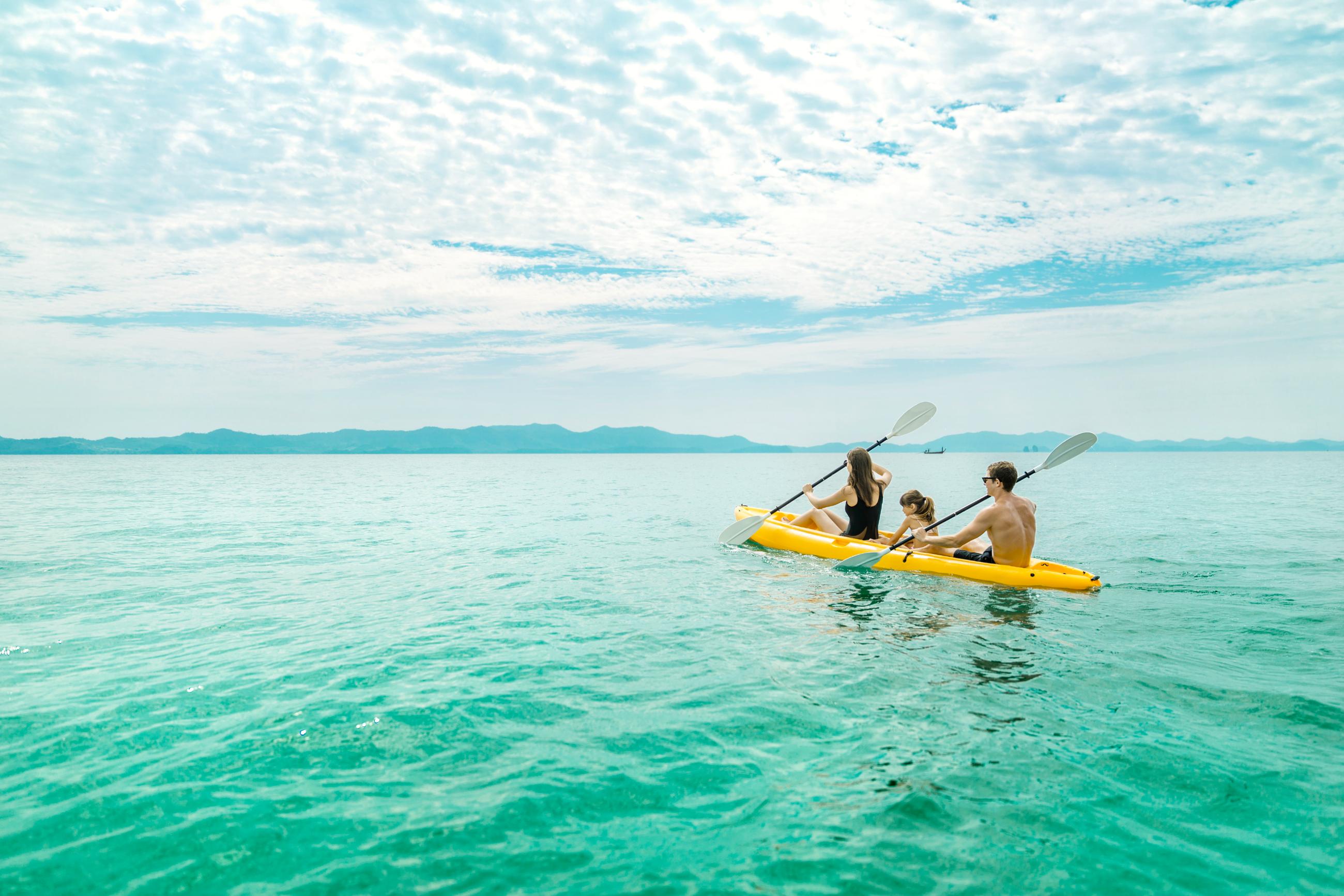 Kayaking at COMO Point Yamu in Phuket