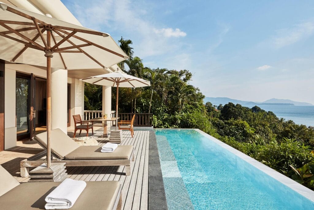 Trisara ocean-view pool suite, Phuket