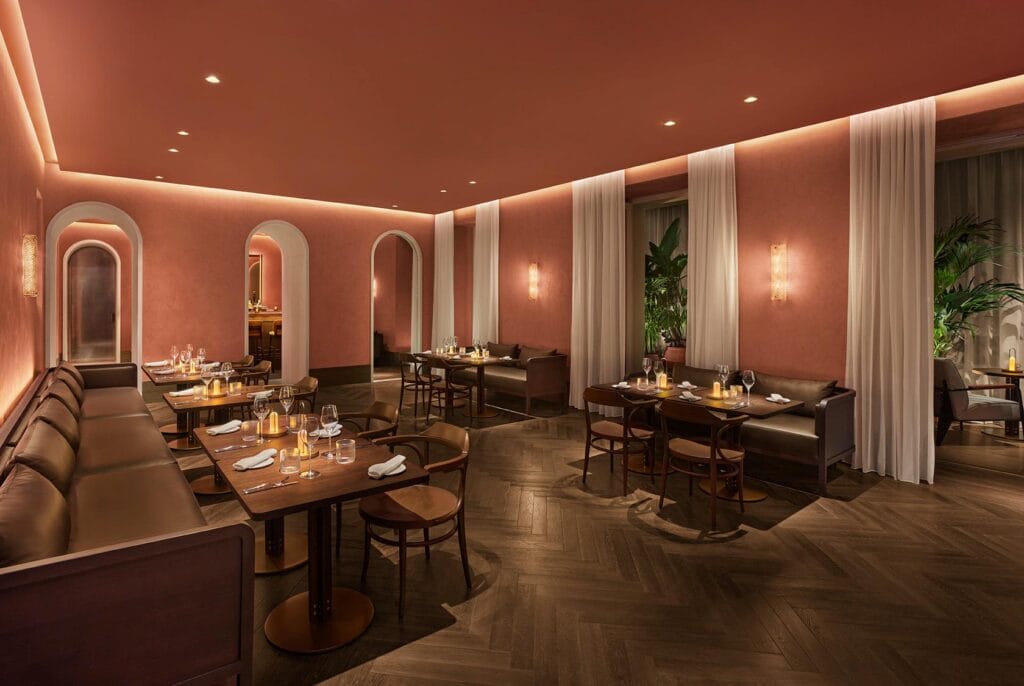 Cetino restaurant at The Lake Como EDITION
