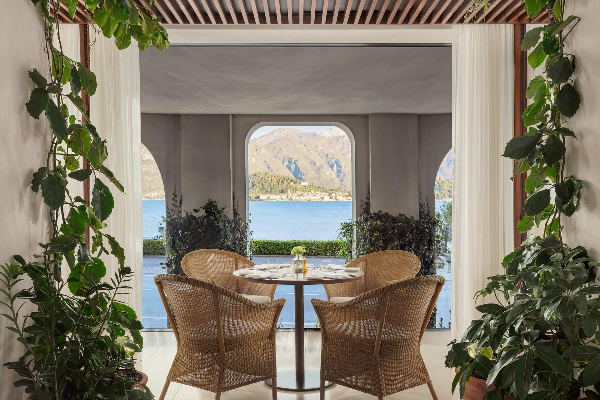 Renzo restaurant at The Lake Como EDITION