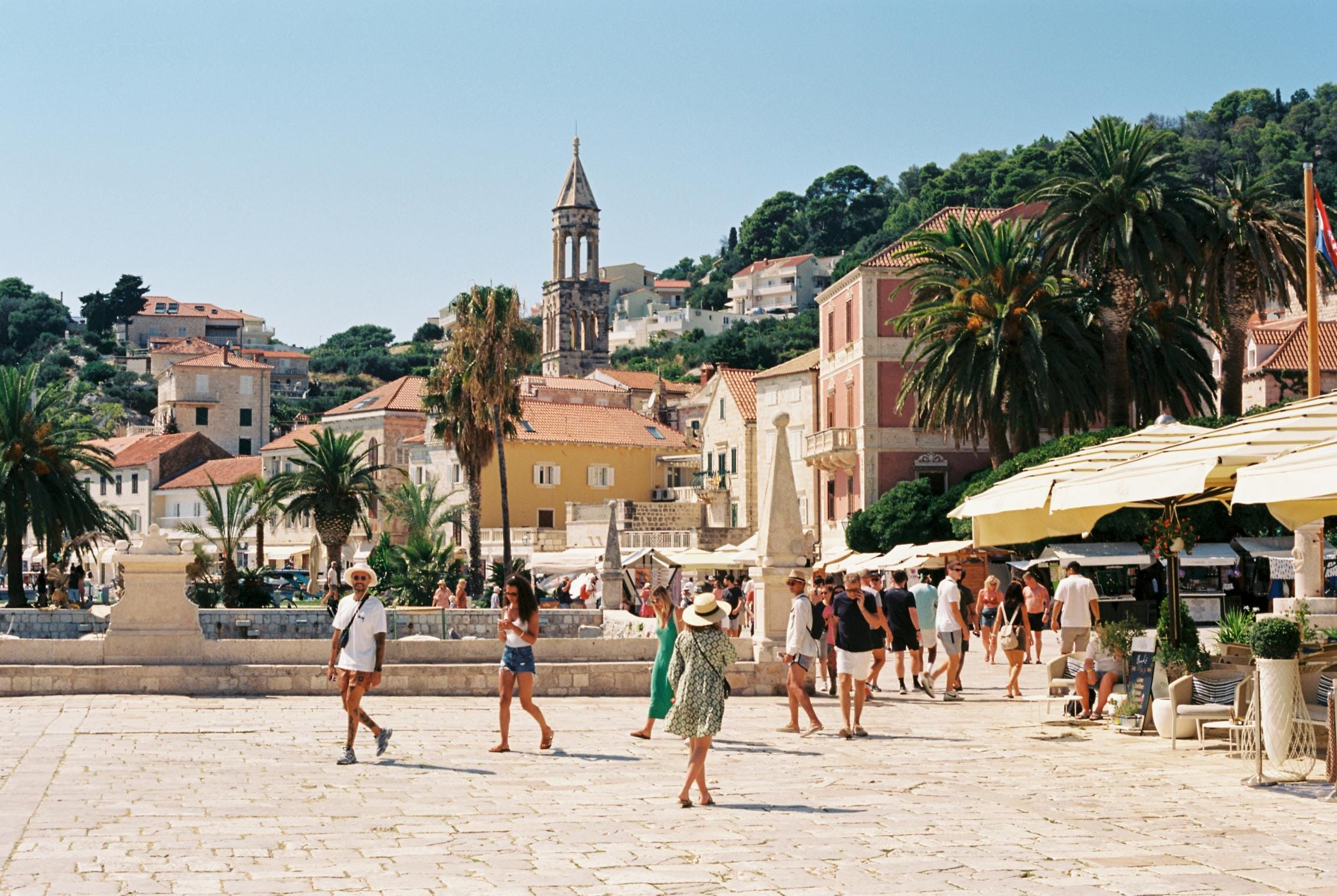 Hvar Town in Croatia Image credit: Lawrence Krowdeed