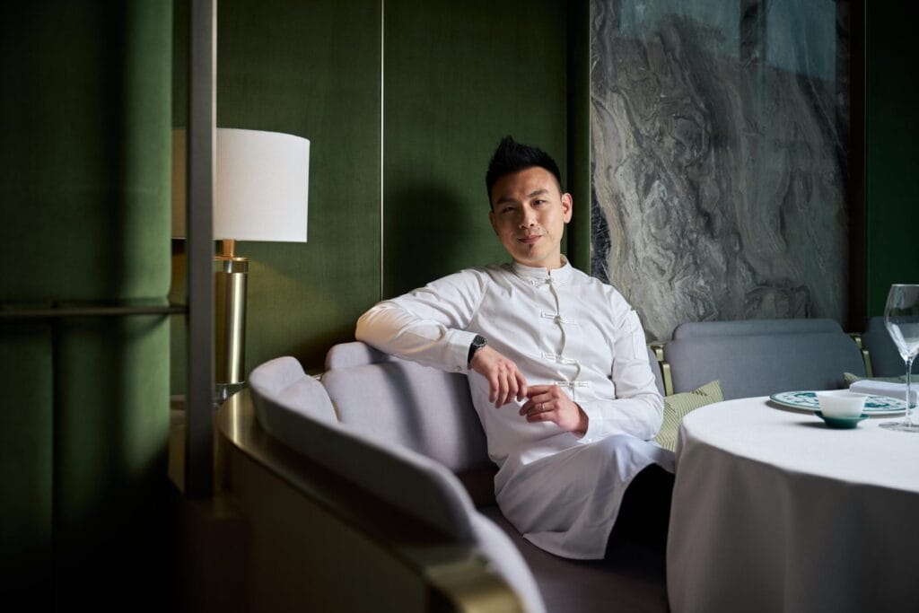 Chef Vicky Cheng, founder and chef-patron of the Michelin-starred restaurants VEA and Wing in Hong Kong