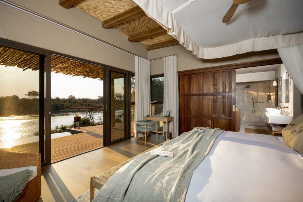 View from a Shisaka Camp suite at Sandringham Private Game Reserve, Sabi Sabi Collection
