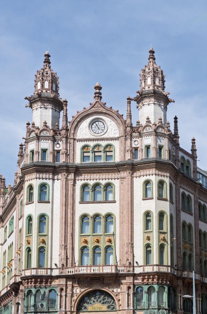The Párisi Udvar (Paris Court) in Budapest, Hungary
