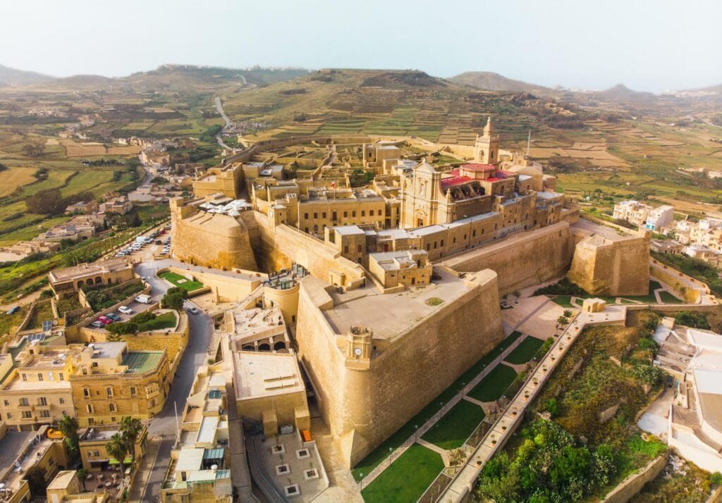 Citadel (Cittadella) located in Victoria (Rabat), the capital city of Gozo