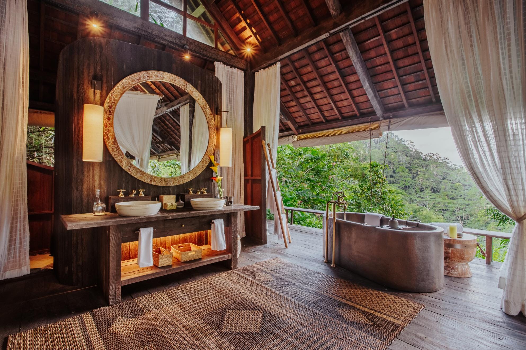 Bathroom area at Buahan, a Banyan Tree Escape