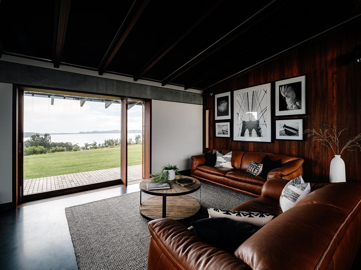 Contemporary living pavilion at Somnium at Bingie