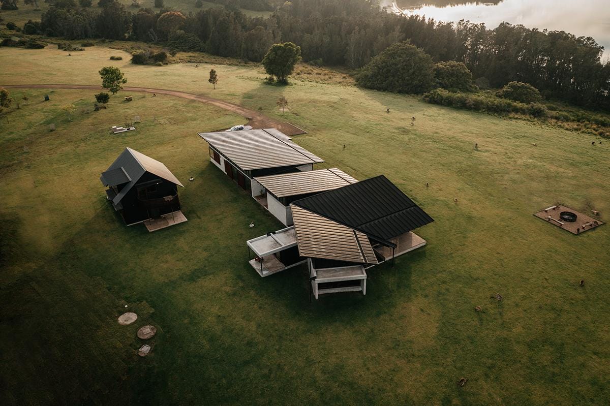 Aerial view of Somnium at Bingie