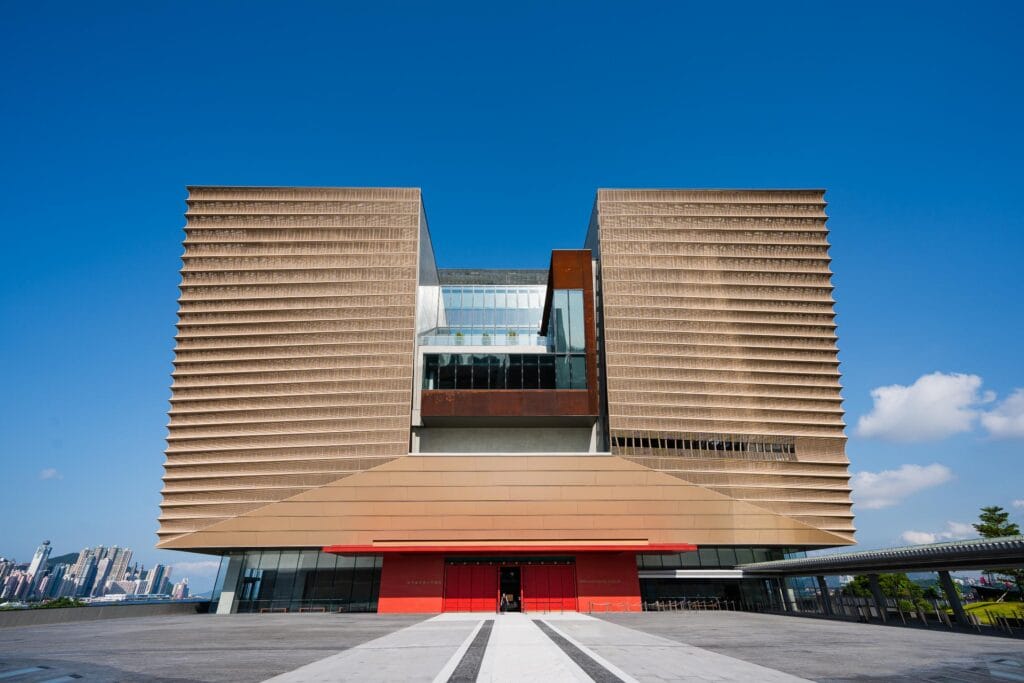 Hong Kong Palace Museum located in the West Kowloon Cultural District.
