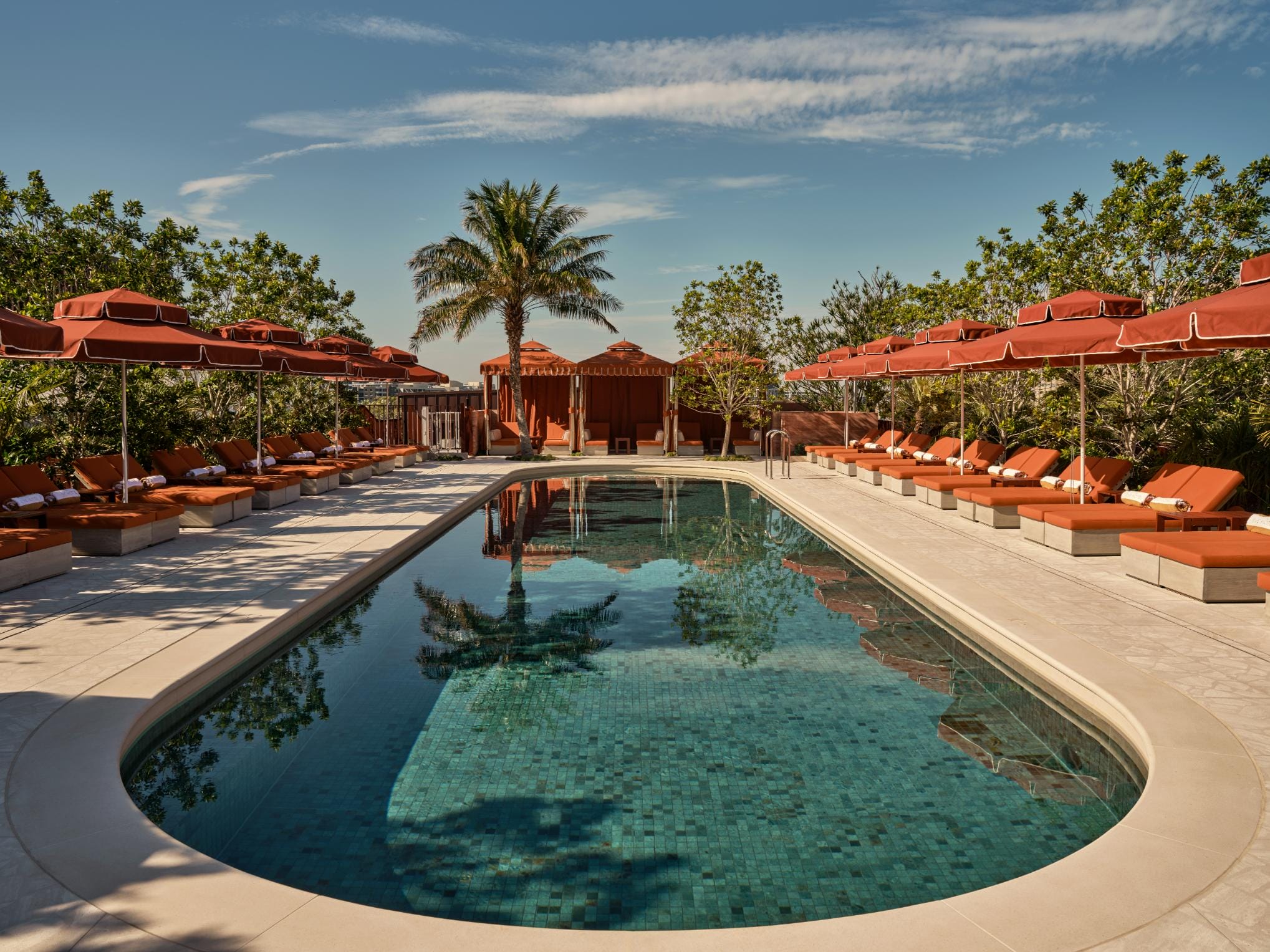 Rooftop pool at The EVE Hotel Sydney. Image credit: Georg Roske