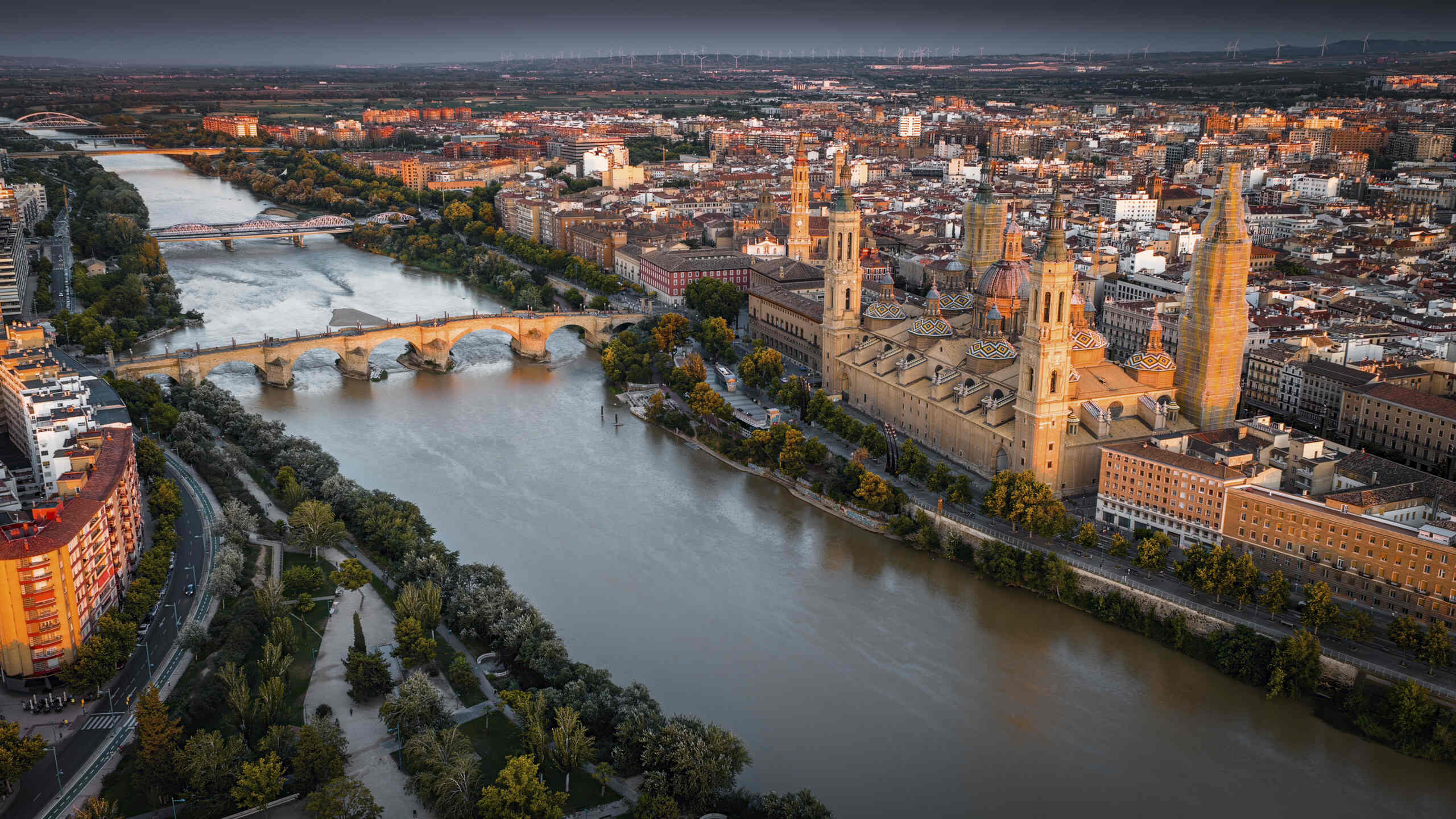Zaragoza in Aragon, Spain.