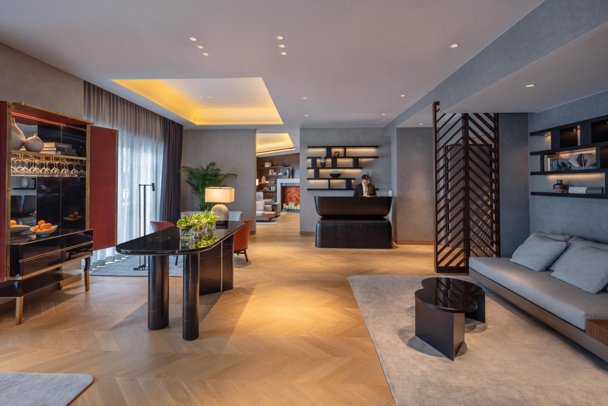 Fairmont Singapore Gold Lounge Reception