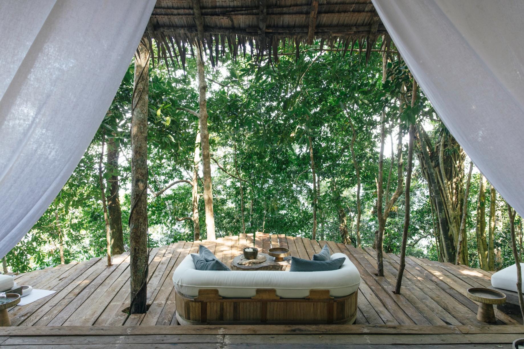 Treehouse Sanctuary spa and wellness area at Song Saa Private Island in Cambodia. Image credit: Elise Hassey