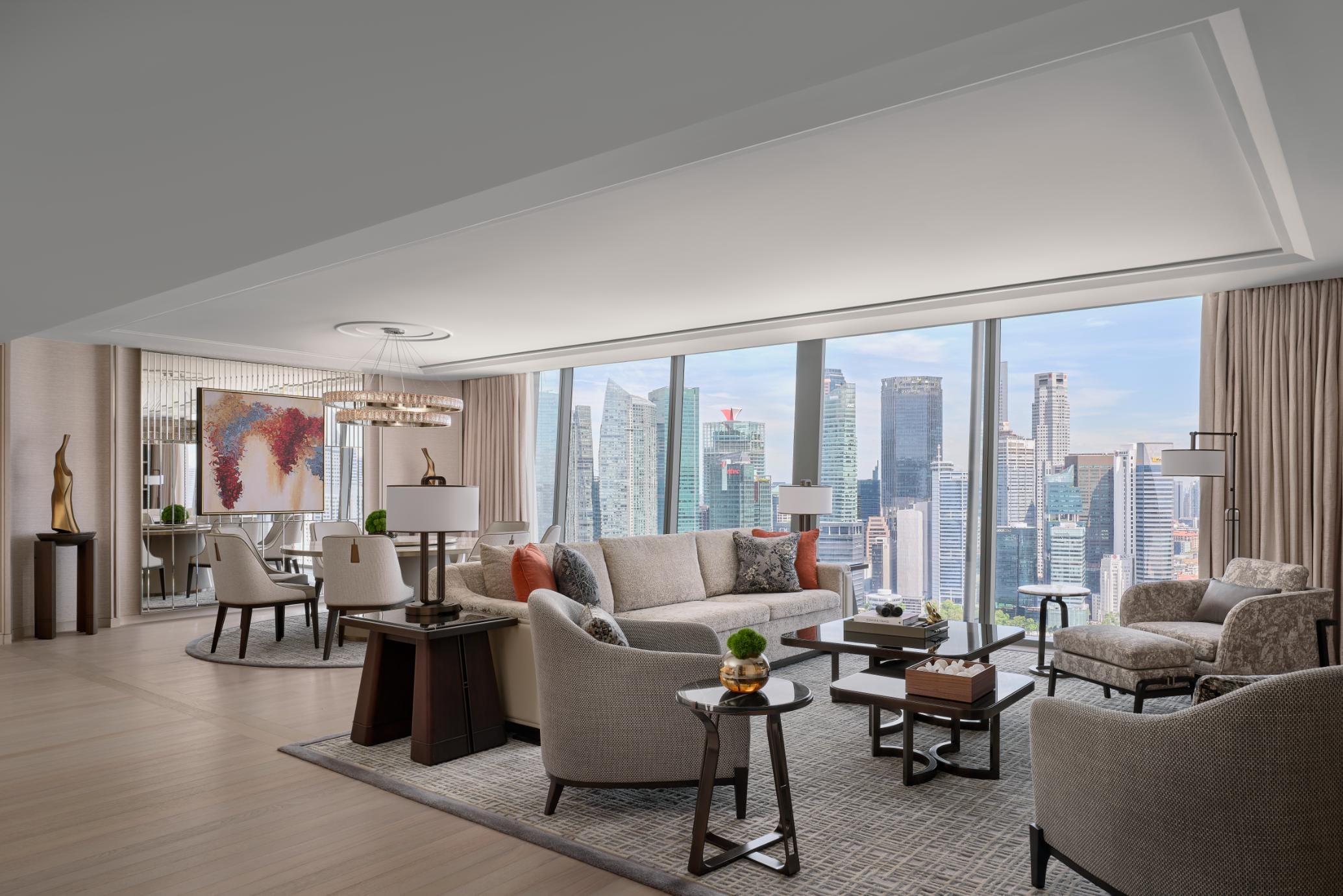 A Rolls-Royce from the airport, a butler at check-in and a suite 50 floors above Singapore A Rolls-Royce from the airport, a butler at check-in and a suite 50 floors above Singapore