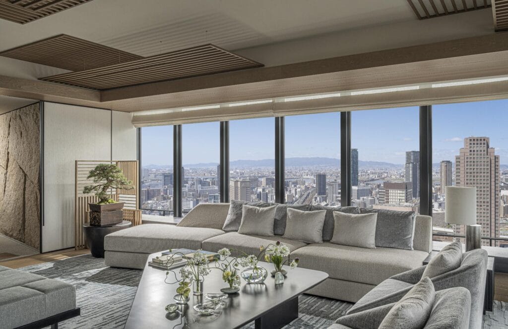 Presidential Suite at the Four Seasons Hotel Osaka